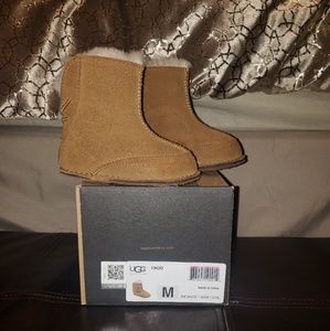 Baby girl fur lined Ugg Boots